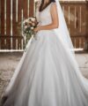 Second Hand Brautkleid Piu A-Linie Gr. 38 Foto 3