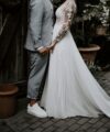 Second Hand Brautkleid Rhea Costa 20011 with lower back/without buttons/more volume A-Linie Gr. 38 Foto 1