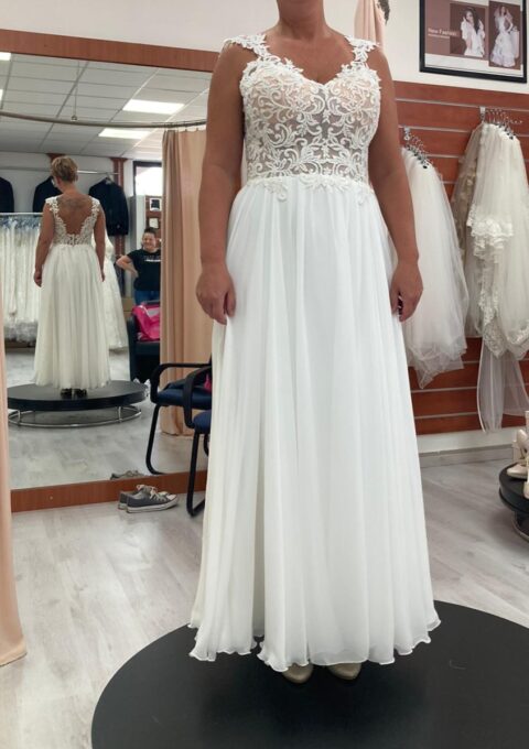 Second Hand Brautkleid Nicht bekannt A-Linie Gr. 40 Foto 1