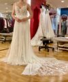 Second Hand Brautkleid Le Papillon by Modeca Fairy A-Linie Gr. 34 Foto 2