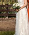 Second Hand Brautkleid Dama Couture A-Linie Gr. 38 Foto 3