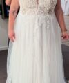Second Hand Brautkleid Amélie Bella A-Linie Gr. 52 Neu & ungetragen Foto 3