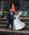 Second Hand Brautkleid A-Linie Gr. 50 Foto 7