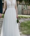Second Hand Brautkleid Estera A-Linie Gr. 38 Foto 1