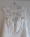 Second Hand Brautkleid Bianco Evento A-Linie Gr. 46 Foto 6