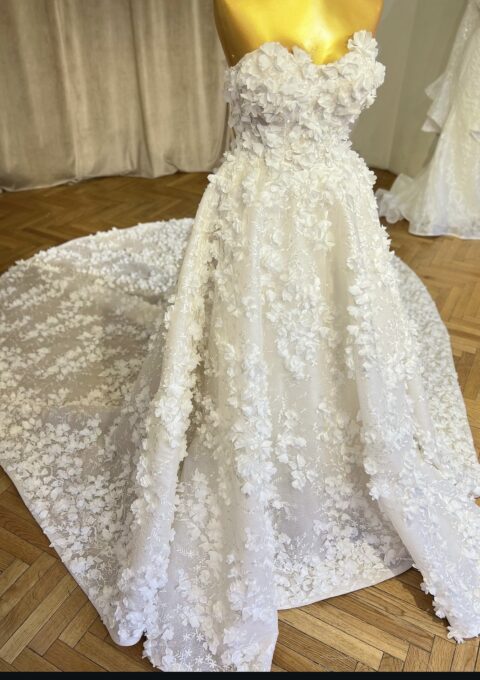 Second Hand Brautkleid Prinzessin Gr. 36 Mageschneidert Foto 1
