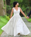 Second Hand Brautkleid Églantine Créations Ananas A-Linie Gr. 38 Foto 1