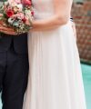 Second Hand Brautkleid Yoxy 7029 A-Linie Gr. 40 Foto 2