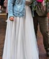 Second Hand Brautkleid Hochzeitsrausch A-Linie Gr. 52 Maßgeschneidert Foto 2