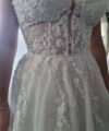 Second Hand Brautkleid A-Linie Gr. 38 Neu & ungetragen Foto 6