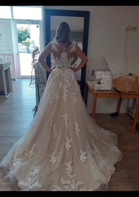 Second Hand Brautkleid Ladybird 422035 Boho Gr. 36 Foto 1
