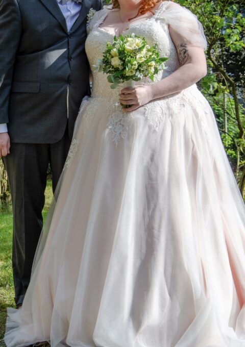 Second Hand Brautkleid Majas Brautmode A-Linie Gr. 60 Foto 1