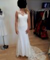Second Hand Brautkleid Pronovias Prunelle Fit and Flare Gr. 40 Neu & ungetragen Foto 6