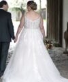 Second Hand Brautkleid Novabella 30806 A-Linie Gr. 54 Foto 6