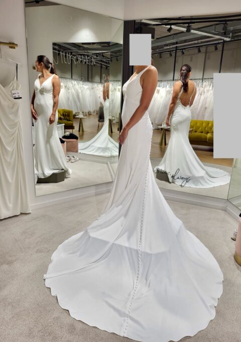 Second Hand Brautkleid Oxford Street PA1245 Fit and Flare Gr. 38 Neu & ungetragen Foto 1