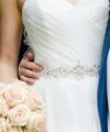 Second Hand Brautkleid Morilee / Madeline Gardner 6772 Vokuhila Gr. 36 Foto 5