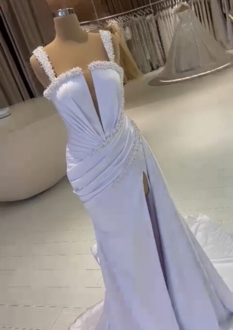 Second Hand Brautkleid Gentiana Berisha Meerjungfrau Gr. 34 Neu & ungetragen Foto 1