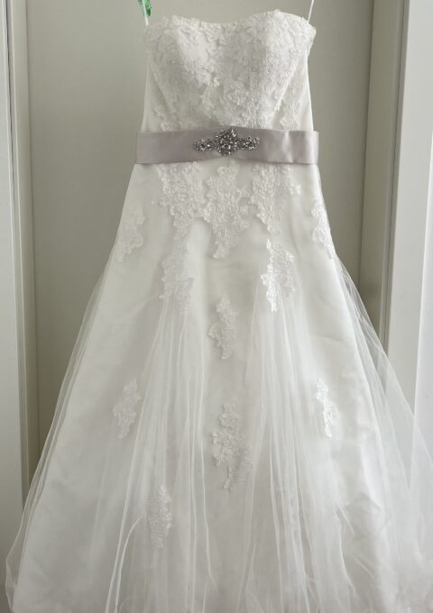 Second Hand Brautkleid Pronovias A-Linie Gr. 36 Foto 1