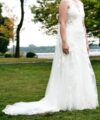 Second Hand Brautkleid Meerjungfrau Gr. 36 Maßgeschneidert Foto 1