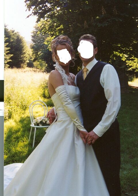 Second Hand Brautkleid Unbekannt A-Linie Gr. 38 Foto 1