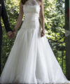 Second Hand Brautkleid Mode de Pol KA 11276 A-Linie Gr. 34 Foto 3