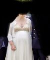 Second Hand Brautkleid Umstandskleid Gr. 52 Foto 3