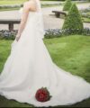 Second Hand Brautkleid Hochzeitshaus Haltern A-Linie Gr. 36 Foto 1
