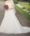 Second Hand Brautkleid Hochzeitshaus Haltern A-Linie Gr. 36 Foto 2