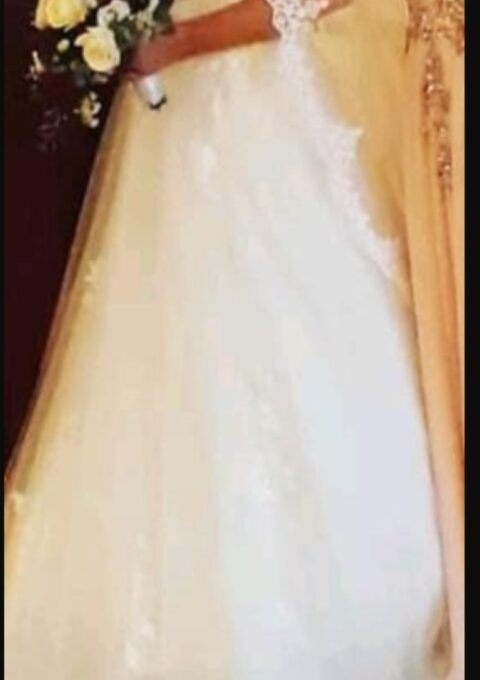 Second Hand Brautkleid A-Linie Gr. 40 Foto 1