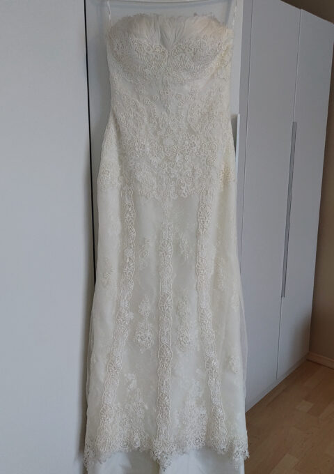 Second Hand Brautkleid Pronovias Meerjungfrau Gr. 40 Foto 1