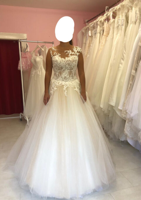 Second Hand Brautkleid A-Linie Gr. 36 Neu & ungetragen Foto 1