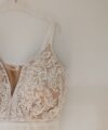 Second Hand Brautkleid Das Herstelleretikett ist vom Schneider entfernt worden Boho Gr. 48 Foto 2