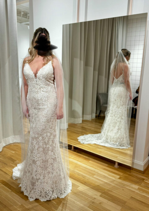Second Hand Brautkleid Von IamYours Fit and Flare Gr. 38 Neu & ungetragen Foto 1