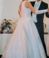Second Hand Brautkleid A-Linie Gr. 38 Foto 3