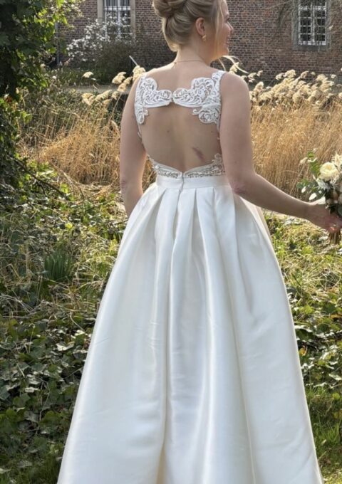 Second Hand Brautkleid A-Linie Gr. 40 Foto 1