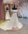 Second Hand Brautkleid Hersteller unbekannt, gekauft im AmourElle Berlin Monique A-Linie Gr. 38 Neu & ungetragen Foto 1