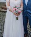Second Hand Brautkleid Susannas Brautmode Sara A-Linie Gr. 44 Foto 4
