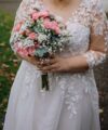 Second Hand Brautkleid Susannas Brautmode Sara A-Linie Gr. 44 Foto 1