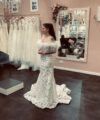 Second Hand Brautkleid Vanilla Sposa Florence 24100 Meerjungfrau Gr. 38 Foto 4