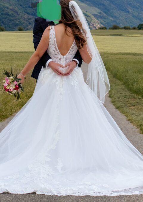Second Hand Brautkleid RY 51763 A-Linie Gr. 38 Foto 1