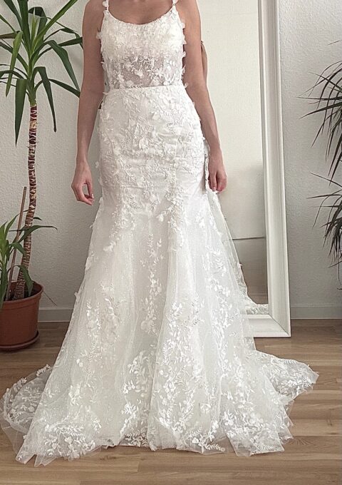 Second Hand Brautkleid Prinzessin Gr. 36 Foto 1