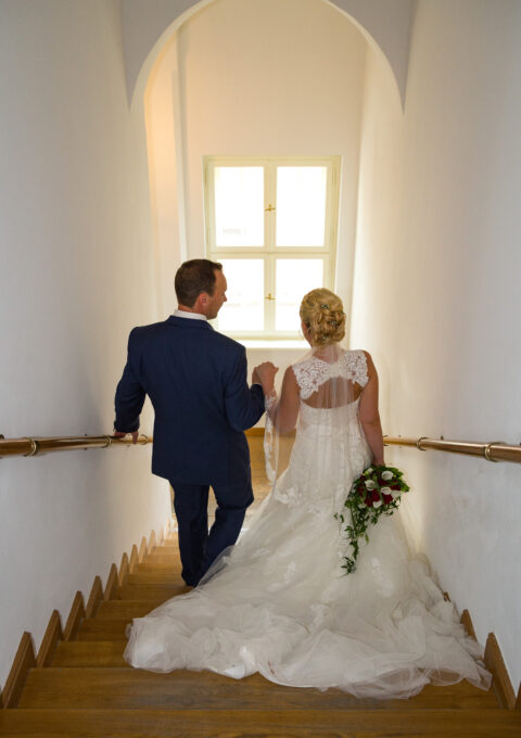 Second Hand Brautkleid Cinderella Fit and Flare Gr. 36 Foto 1