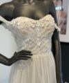 Second Hand Brautkleid Pronovias Danxia A-Linie Gr. 36 Neu & ungetragen Foto 4