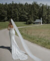 Second Hand Brautkleid Modeca Meerjungfrau Gr. 36 Maßgeschneidert Foto 2