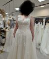 Second Hand Brautkleid Isadora A-Linie Gr. 50 Neu & ungetragen Foto 1