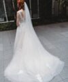 Second Hand Brautkleid Sanna Lindström Bella Fit and Flare Gr. 38 Maßgeschneidert Foto 1