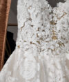 Second Hand Brautkleid Sanna Lindström Bella Fit and Flare Gr. 38 Maßgeschneidert Foto 6