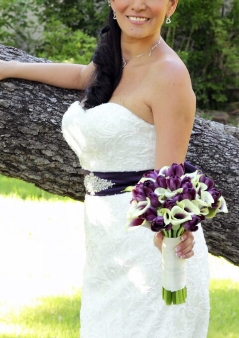 Second Hand Brautkleid GALINA Signature Meerjungfrau Meerjungfrau Gr. 40 Foto 1