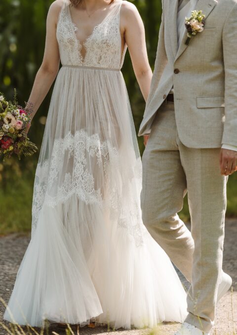 Second Hand Brautkleid Willowby by Watters Clementine &quotElegantes Brautkleid &8211 Willowby by Watters" A-Linie Gr. 36 Foto 1
