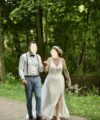 Second Hand Brautkleid Lenovia A-Linie Gr. 42 Foto 4